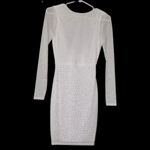 Windsor Bling White Dress